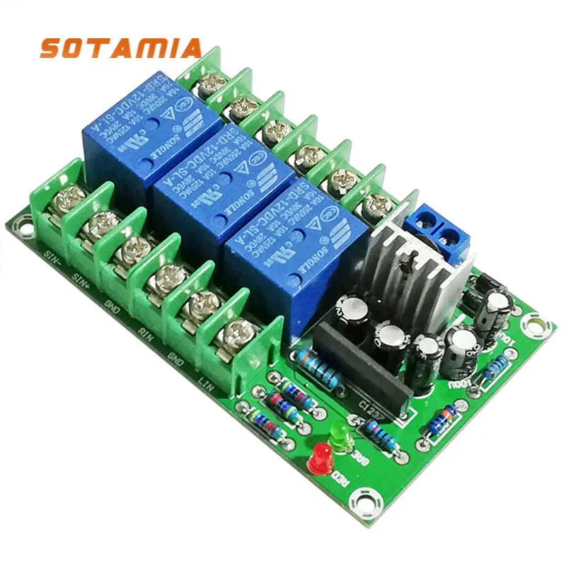 Home Cinema App - SOTAMIA 600W 2.1 앰프 스피커 보호