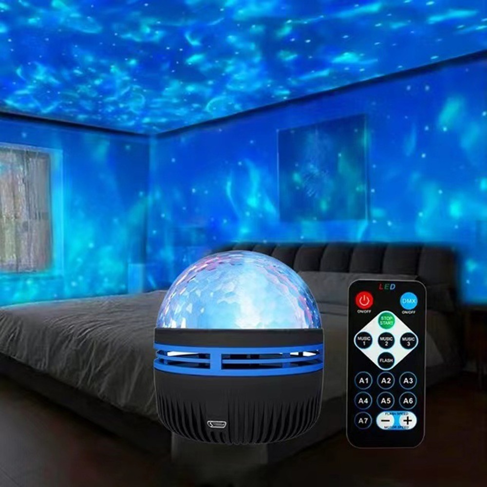 RGB 갤럭시 오로라 프로젝션 램프 USB 전원 원격  - Home Cinema Night 리뷰 및 가격