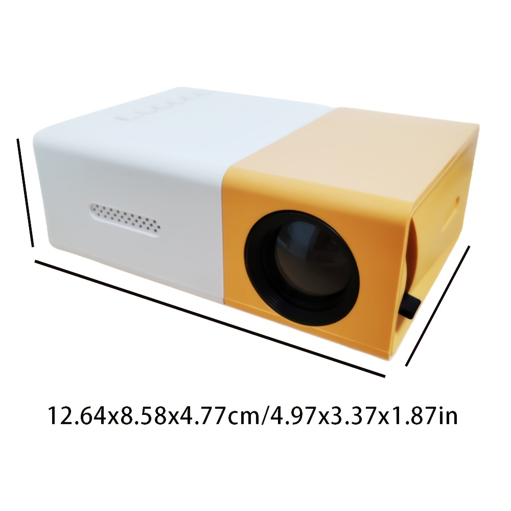 휴대용 미니 프로젝터, USB 연결 지원, 컴팩트한 홈 - Home Cinema Compact 리뷰 및 가격