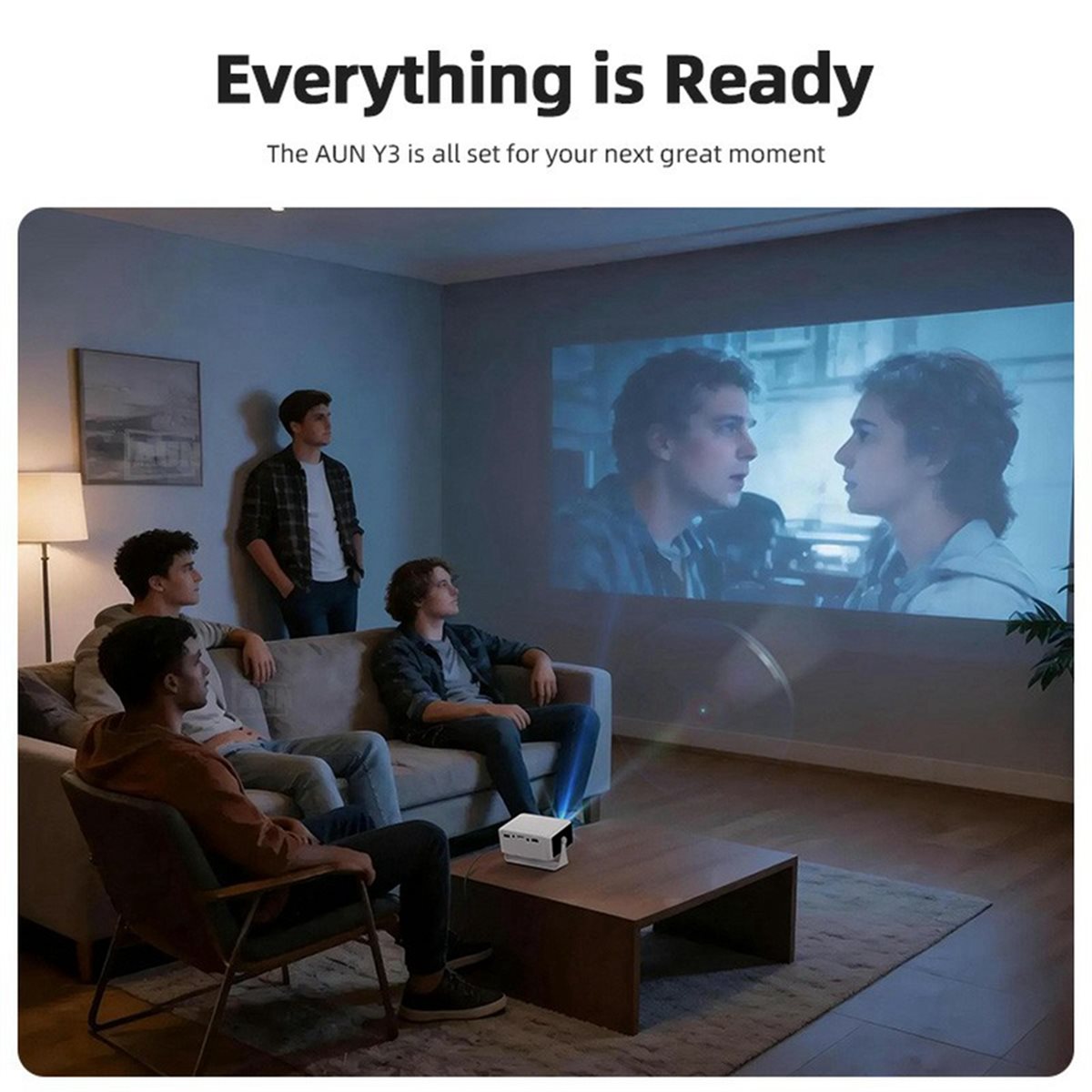 L70A Y3 미니 프로젝터 휴대용 홈 시어터 스마트  - Home Cinema Compact 리뷰 및 가격
