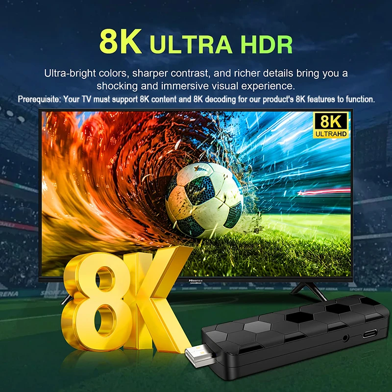 안드로이드 16 8K 울트라 HD TV 스틱 R3+ 듀 - Home Cinema App 리뷰 및 가격